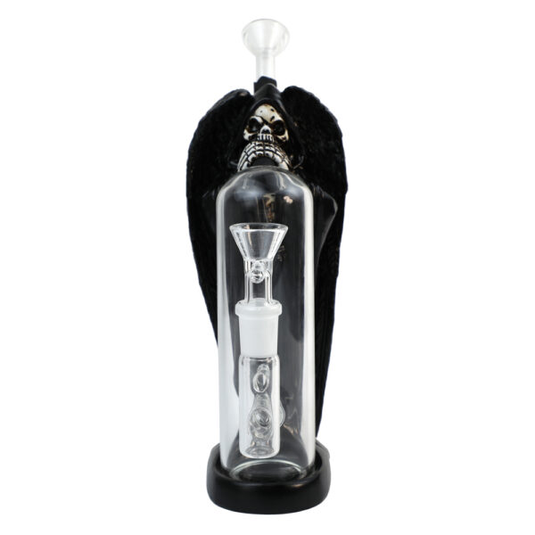 H278 8″ Grim Ripper Skull water pipe