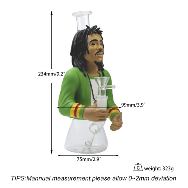 Bob marley water pipe - Image 8