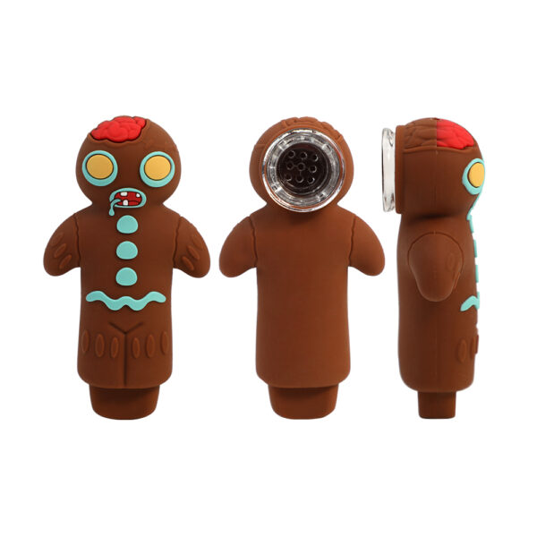 Gingerbread Man Silicone Pipe - Image 9