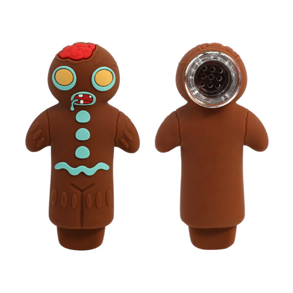 Gingerbread Man Silicone Pipe - Image 10