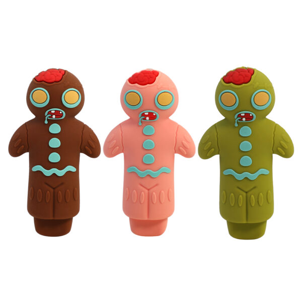 Gingerbread Man Silicone Pipe - Image 6