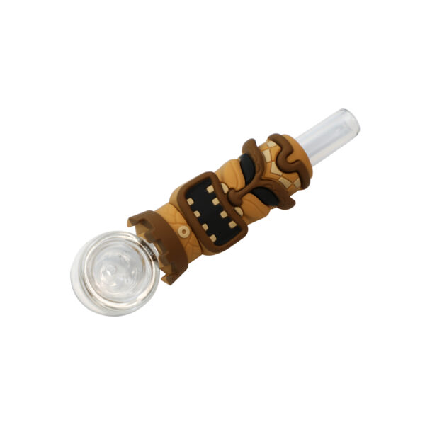 Indian Straight Tube Glass Pipe - Image 6