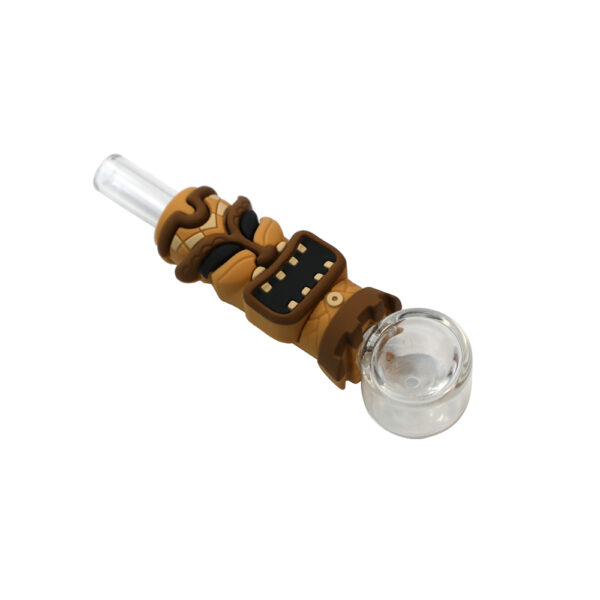 Indian Straight Tube Glass Pipe - Image 4