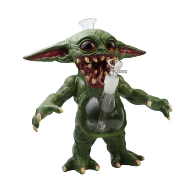 PVC zombie Yoda water pipe - Image 4