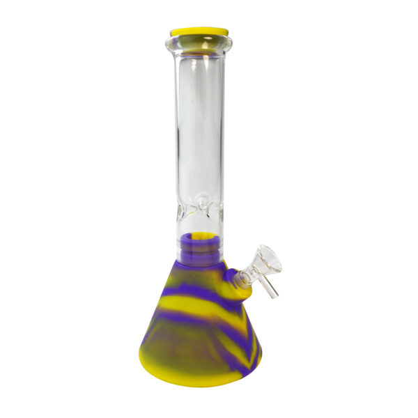 Silicone Glass Beaker bong-Assorted - Image 7