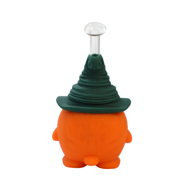 Silicone pumpkin wizard hat water pipe - Image 6