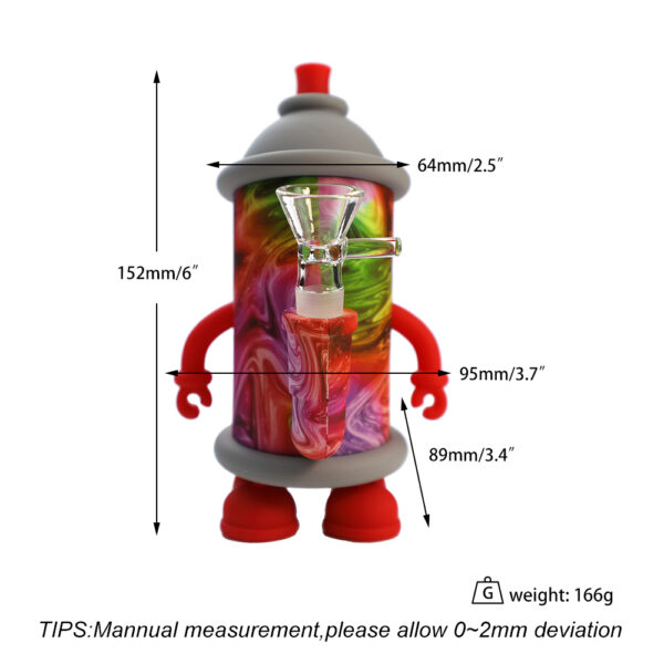 Spray paint tank water pipe printed - Image 6