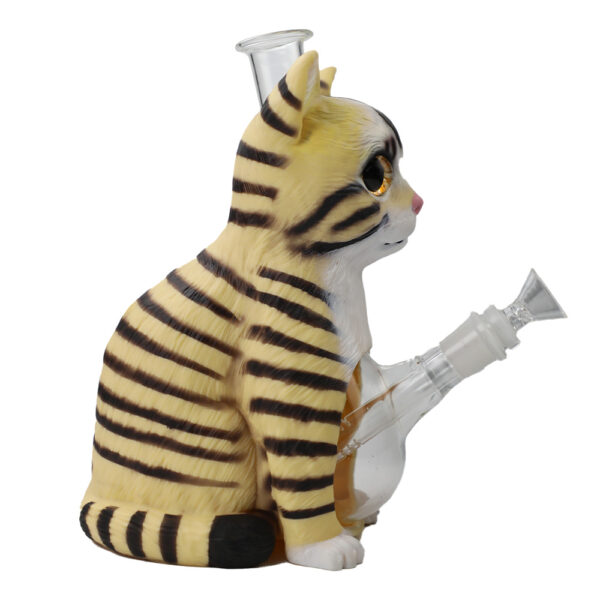 Tabby cat water pipe - Image 5