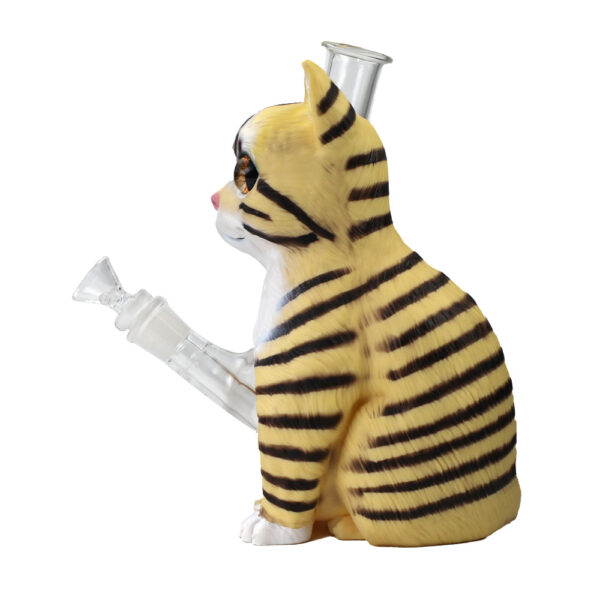 Tabby cat water pipe - Image 4