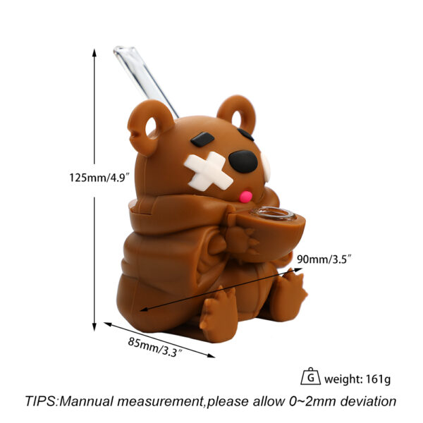 Tongue spitting bear water pipe - Image 6